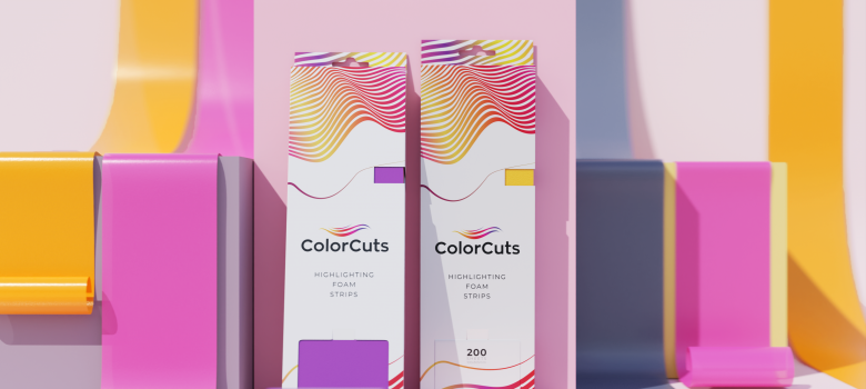 foam wraps hårfärgning Colorcuts
