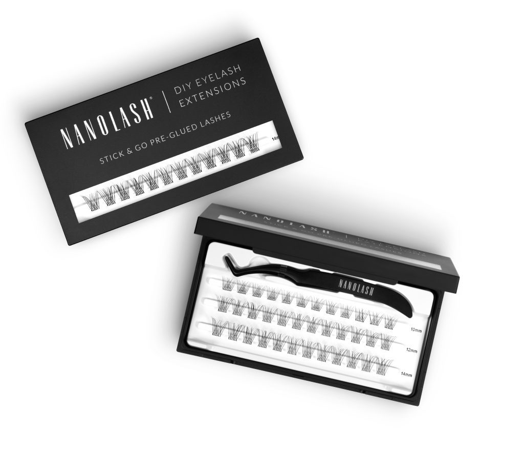 nanolash DIY-förlimmade ögonfransar