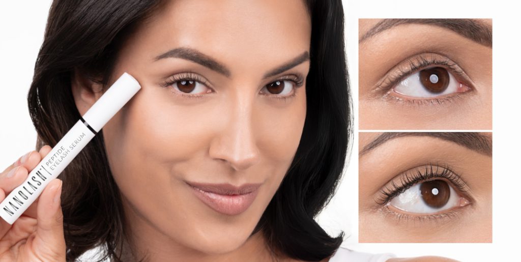 peptider ögonfransserum nanolash